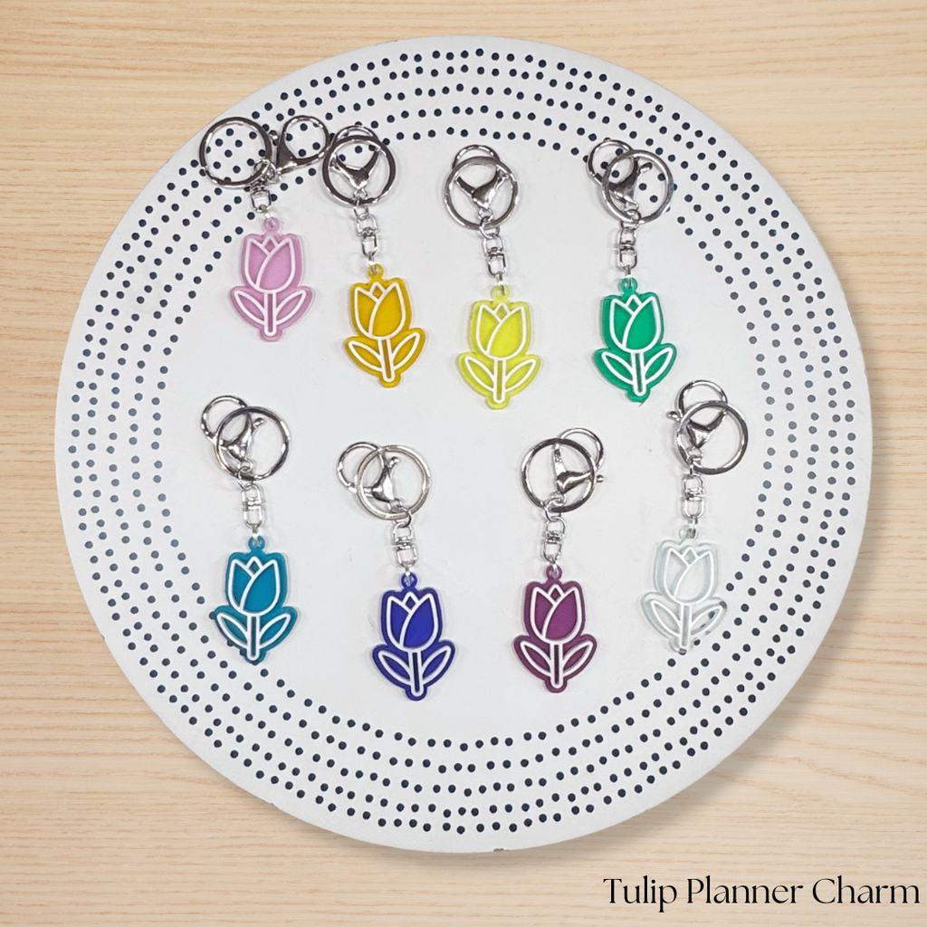Tulip Planner Charm