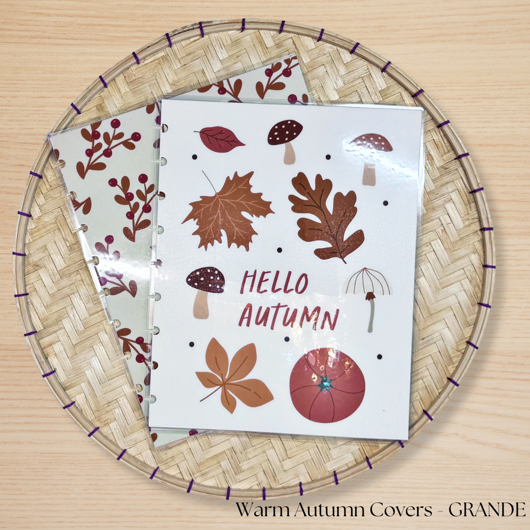 Warm Autumn Planner Cover