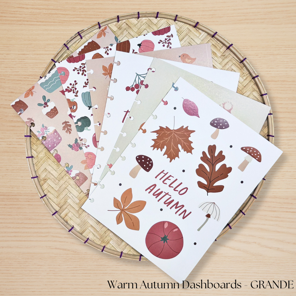Warm Autumn Dashboards