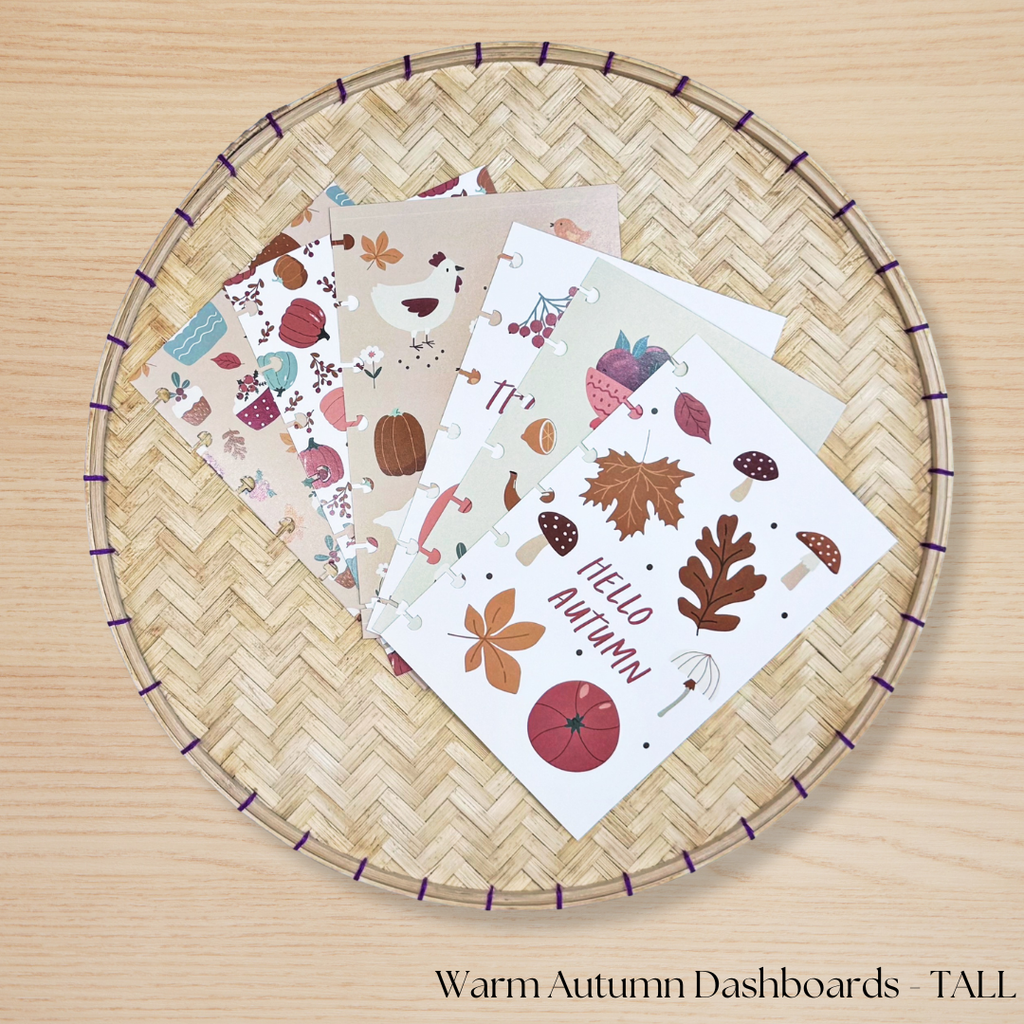 Warm Autumn Dashboards