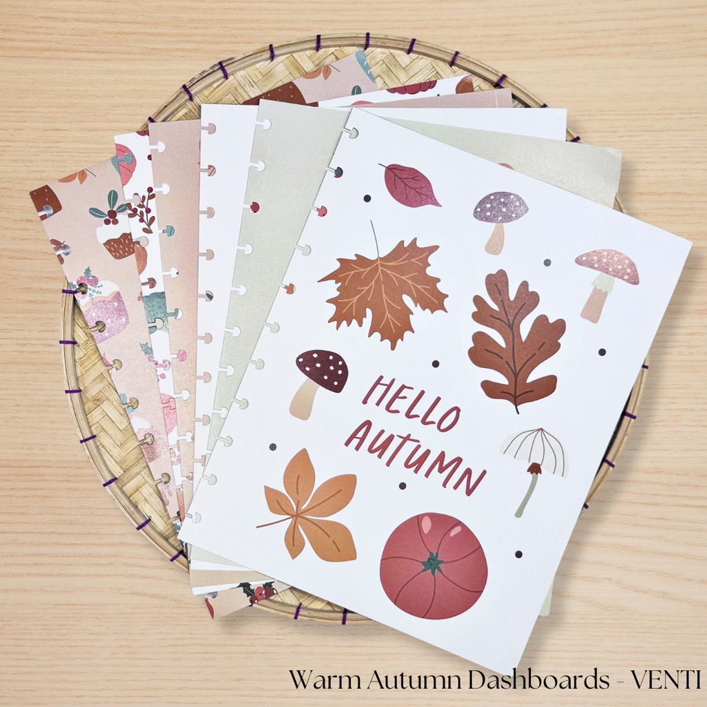 Warm Autumn Dashboards