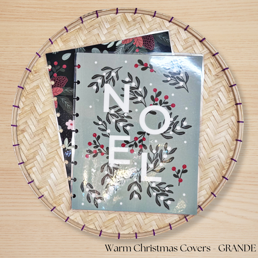 Warm Christmas Planner Cover