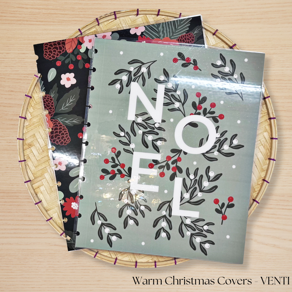Warm Christmas Planner Cover