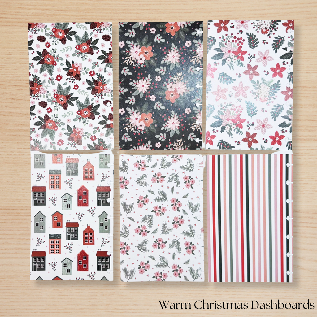 Warm Christmas Dashboards