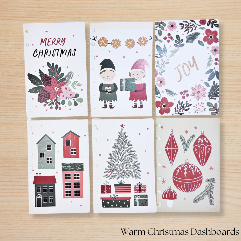Warm Christmas Dashboards