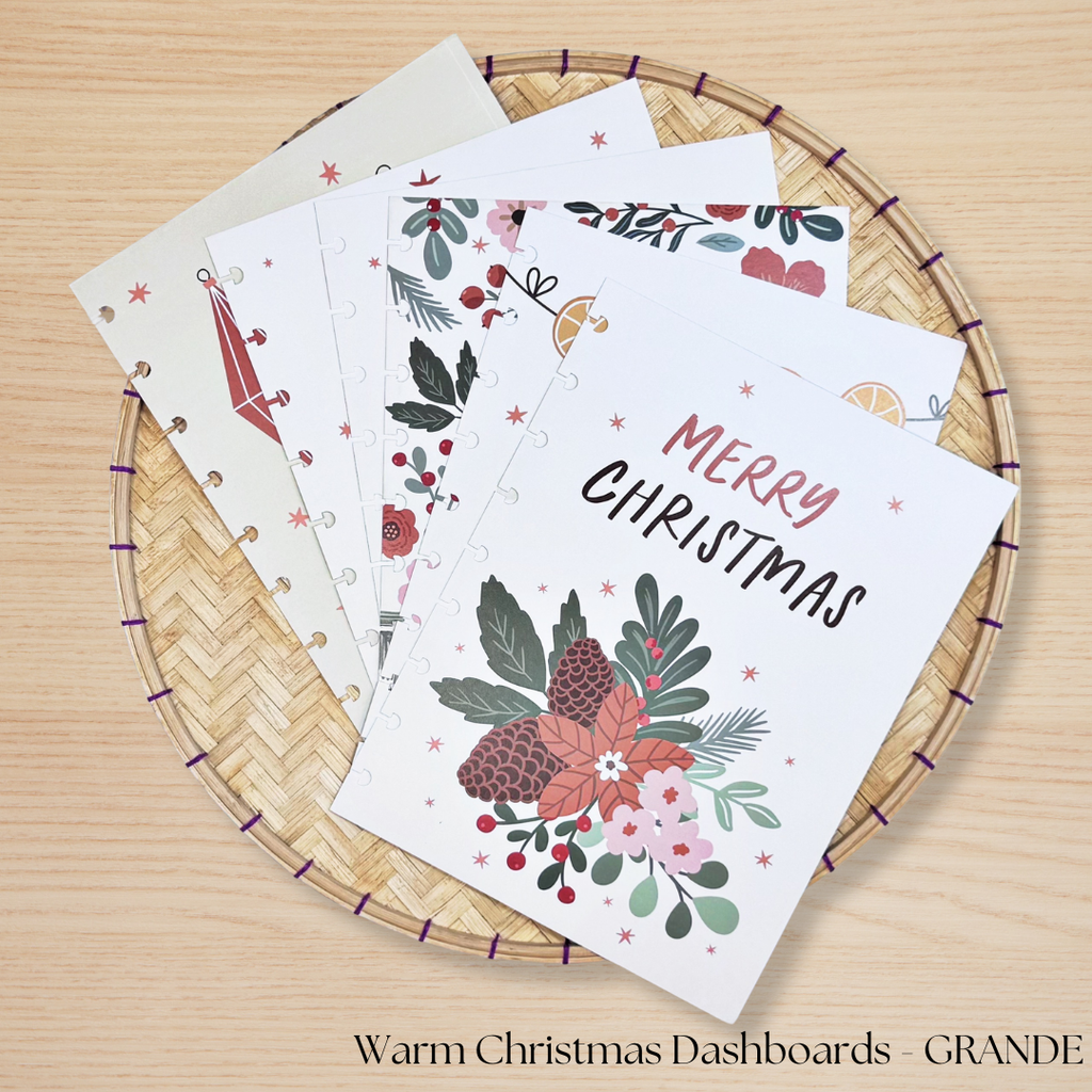 Warm Christmas Dashboards