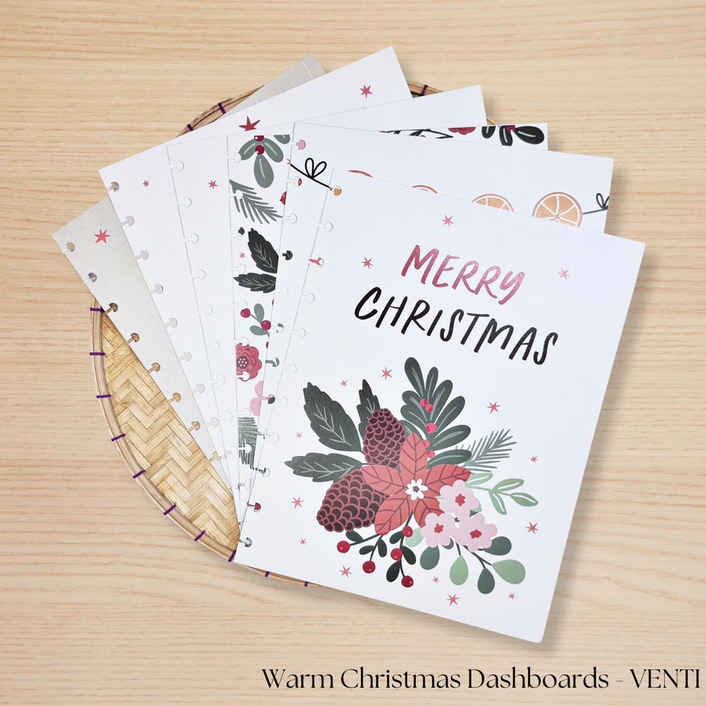Warm Christmas Dashboards