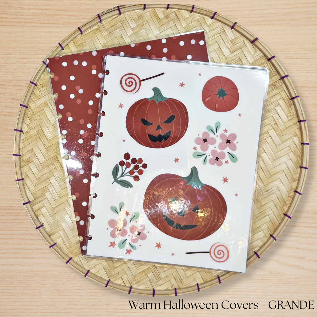 Warm Halloween Planner Cover