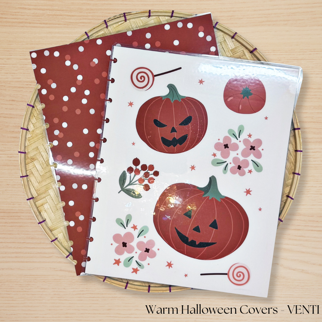 Warm Halloween Planner Cover