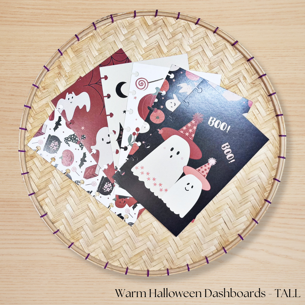 Warm Halloween Dashboards